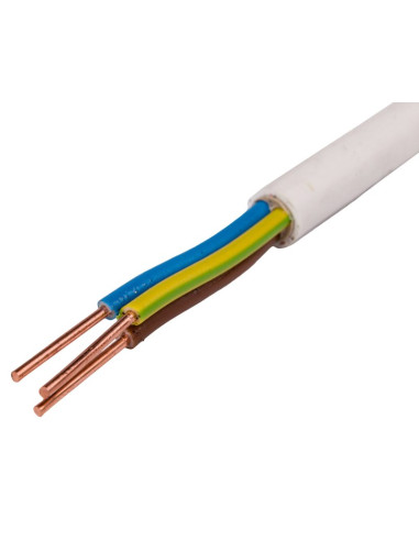 Przewód YDY 3x4 żo 450/750V /100m/