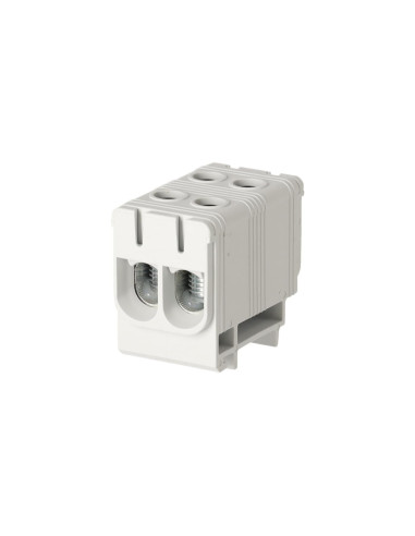 Złączka szynowa zgx 2x50 szara GEP-00051