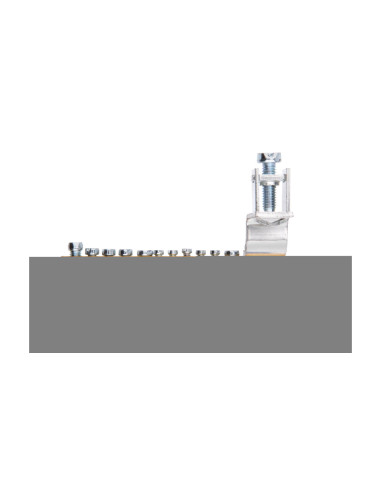 Zacisk na szynę ZO-2111 niebieski...