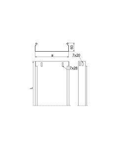 Korytko KBJ300H60/3 2