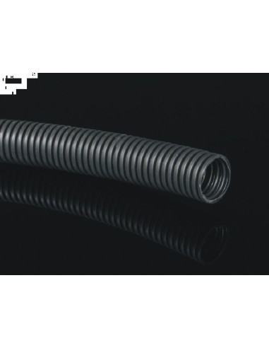 Rura giętka karbowana 32mm ciemno...