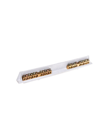 Wspornik z zaciskami PE/N 2x11...