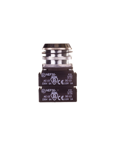 Przycisk sterowniczy 30mm czerwony z...
