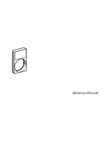 Ramka do mocowania etykiet 30 x 50 mm...