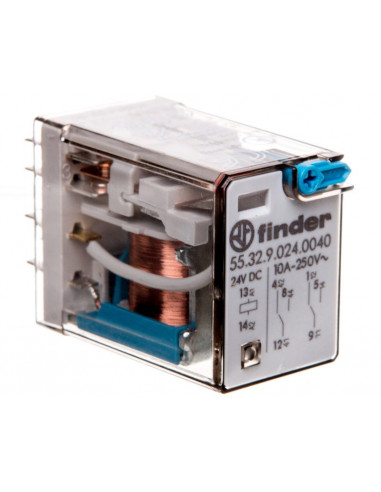 Przekaźnik 2CO 24V DC 10A