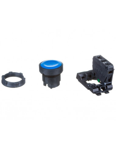 Przycisk z samoczynnym powrotem NO...