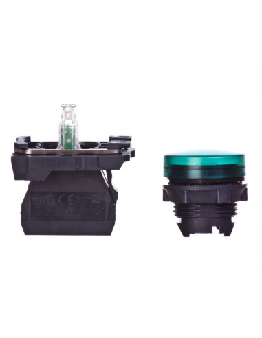 Lampka sygnalizacyjna 22mm zielona...