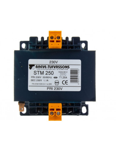 Transformator 1 fazowy STM 250VA...