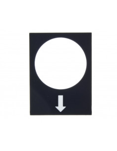 Tabliczka opisowa czarna...