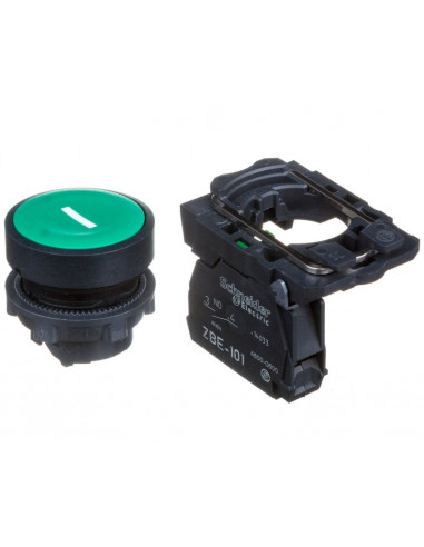 Przycisk sterowniczy 22mm zielony 1Z...