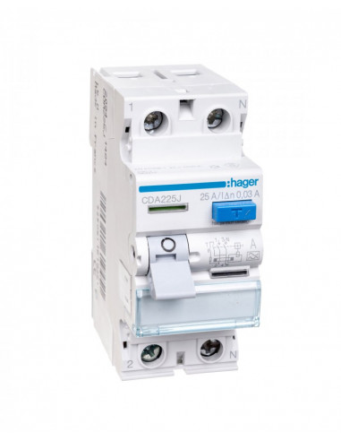 Wyłącznik różnicowoprądowy 2P 25A...