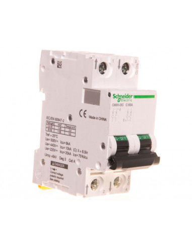 Wyłącznik nadprądowy C60H-DC-C63-2 C...