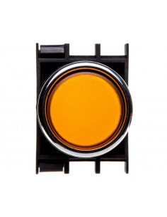 Przycisk kryty 1NO żółty 2