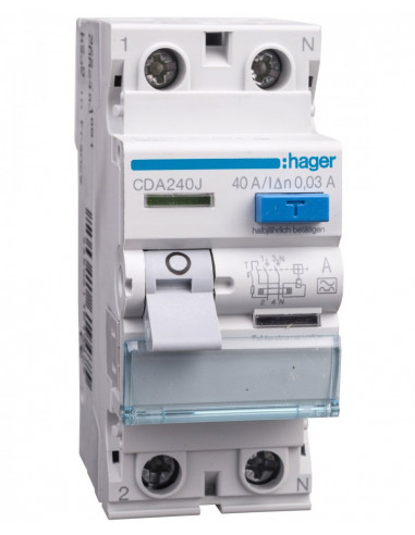 Wyłącznik różnicowoprądowy 2P 40A...