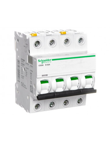 Wyłącznik nadprądowy 4P B 63A 6kA AC...