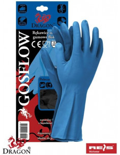 Rękawice ochronne gumowe...