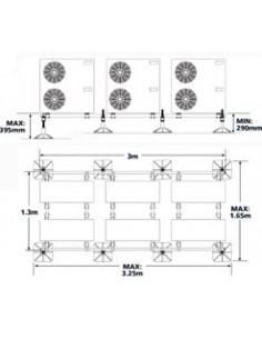 Rama montażowa BIG FOOT...