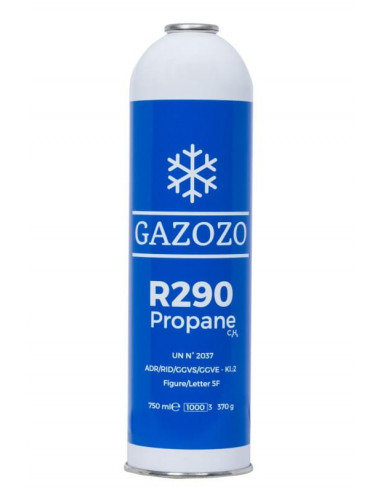 Czynnik chłodniczy R290 GAZOZO...