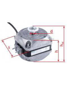 Silnik wentylatora 34W EBM 2