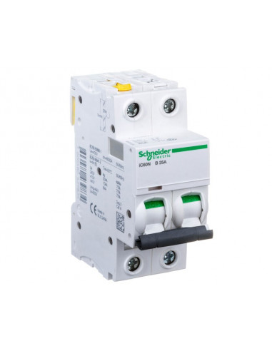 Wyłącznik nadprądowy iC60N-B25-2 B...
