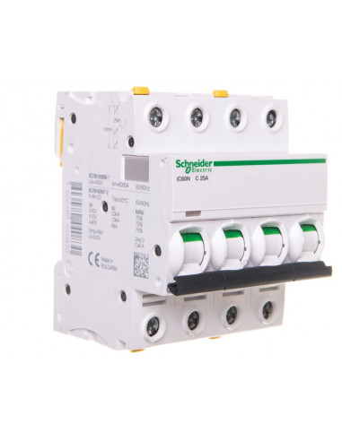 Wyłącznik nadprądowy iC60N-C25-4 C...